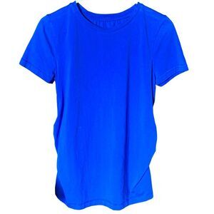 GAP Women's Short Sleeve Tee in Bright Blue